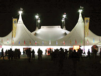 the Grand Chapiteau Cirque du Soleil Amsterdam